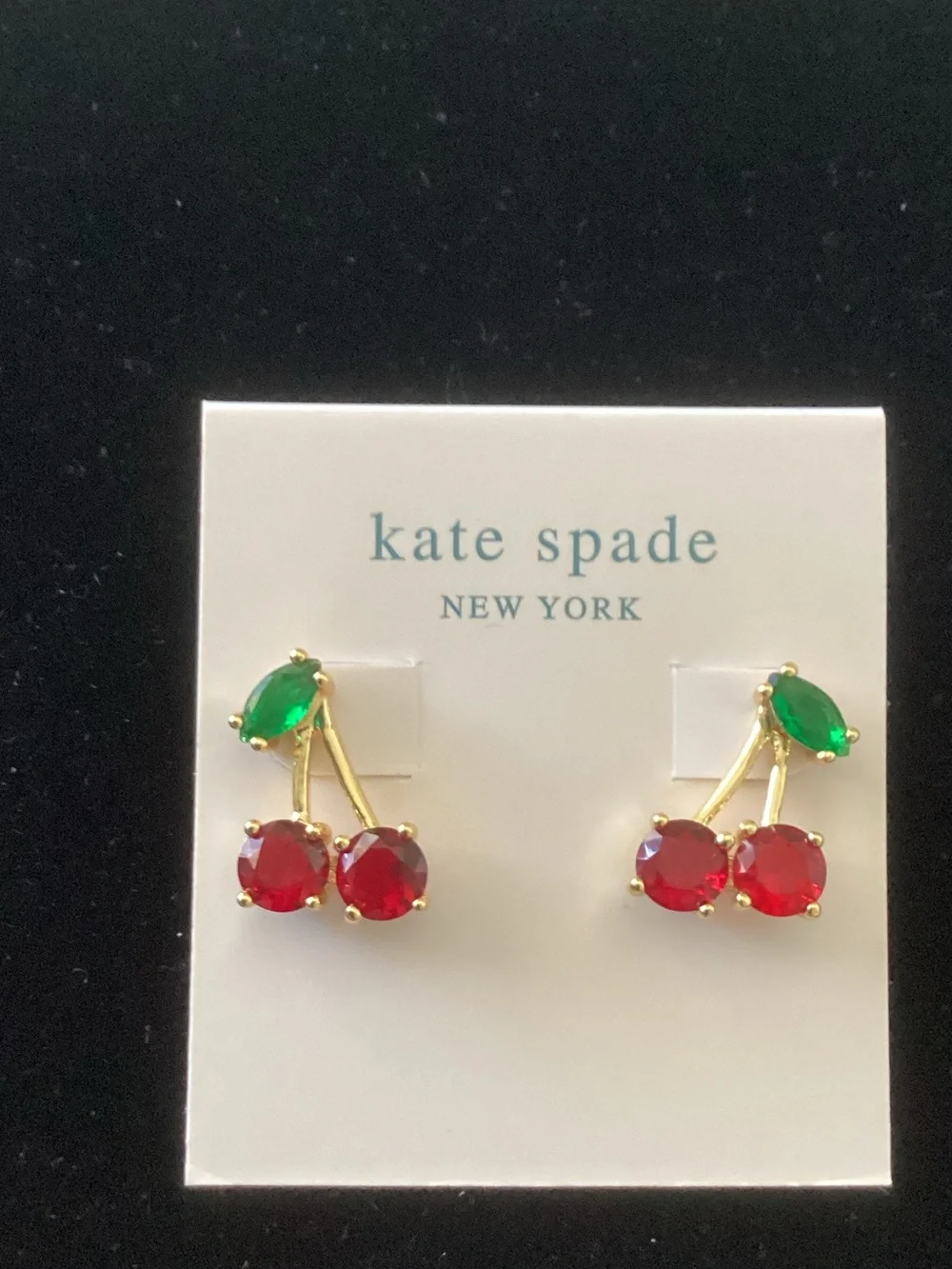 Kate Spade Cherry Stud Earrings So Cute!